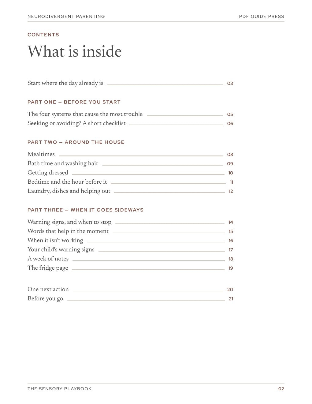 The Neurodivergent Parenting Bundle — All Five Guides